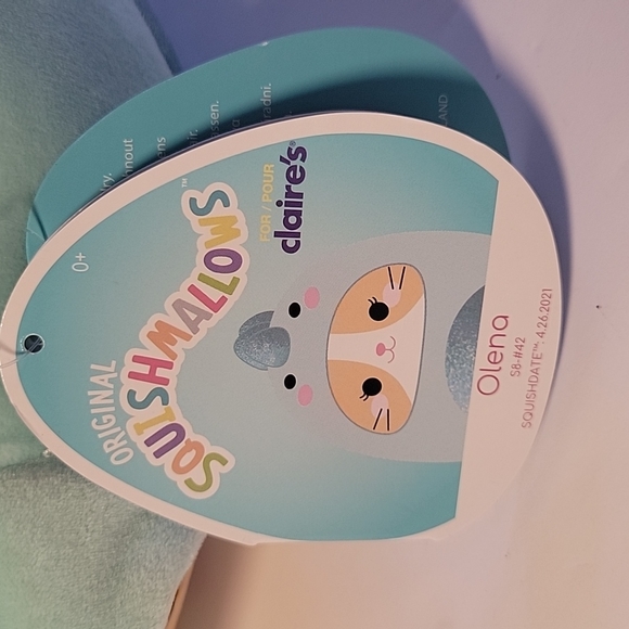 NWT 9" OLENA IN DINOSAUR COSTUME *HARD TO FIND** SQUISHMALLOW - Picture 6 of 7